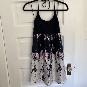 Susana Monaco silk halter dress size 0; this dress has pockets!